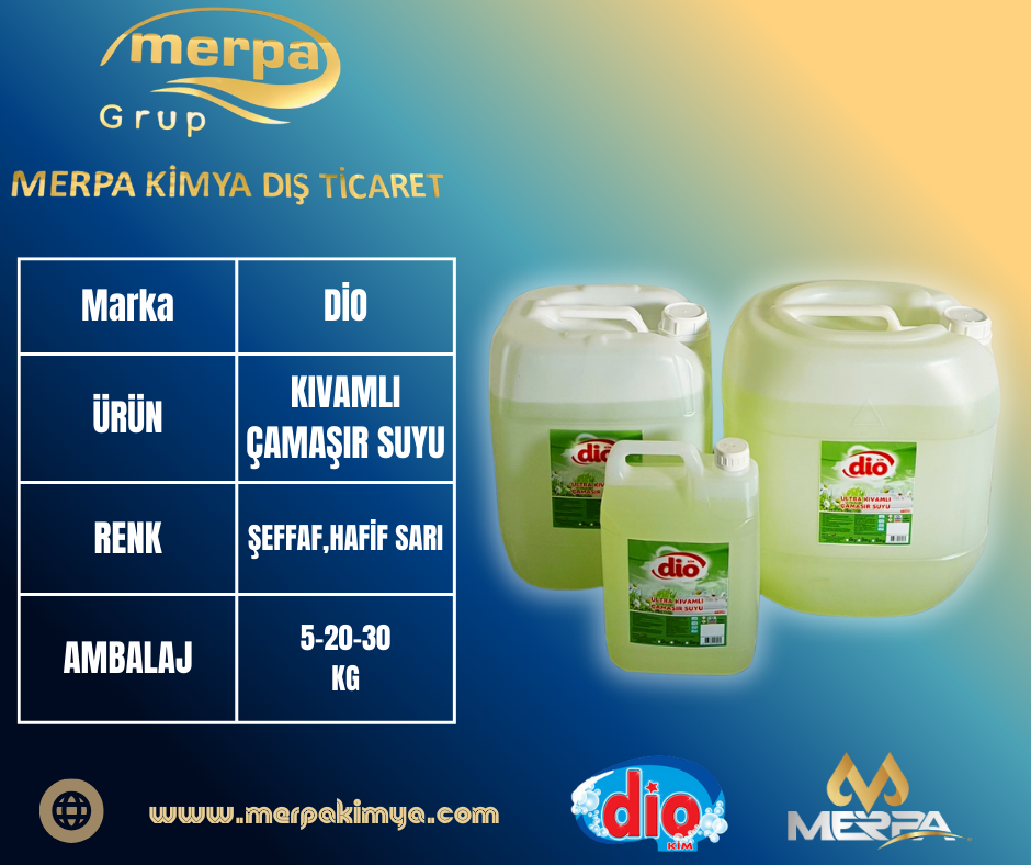 DİO KIVAMLI ÇAMAŞIR SUYU